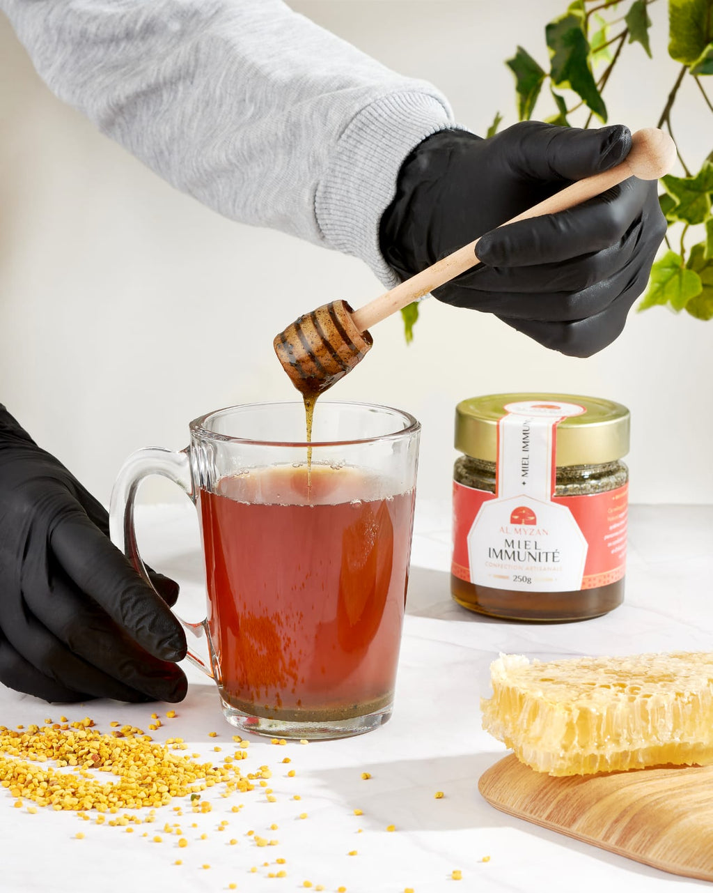 Miel immunité
